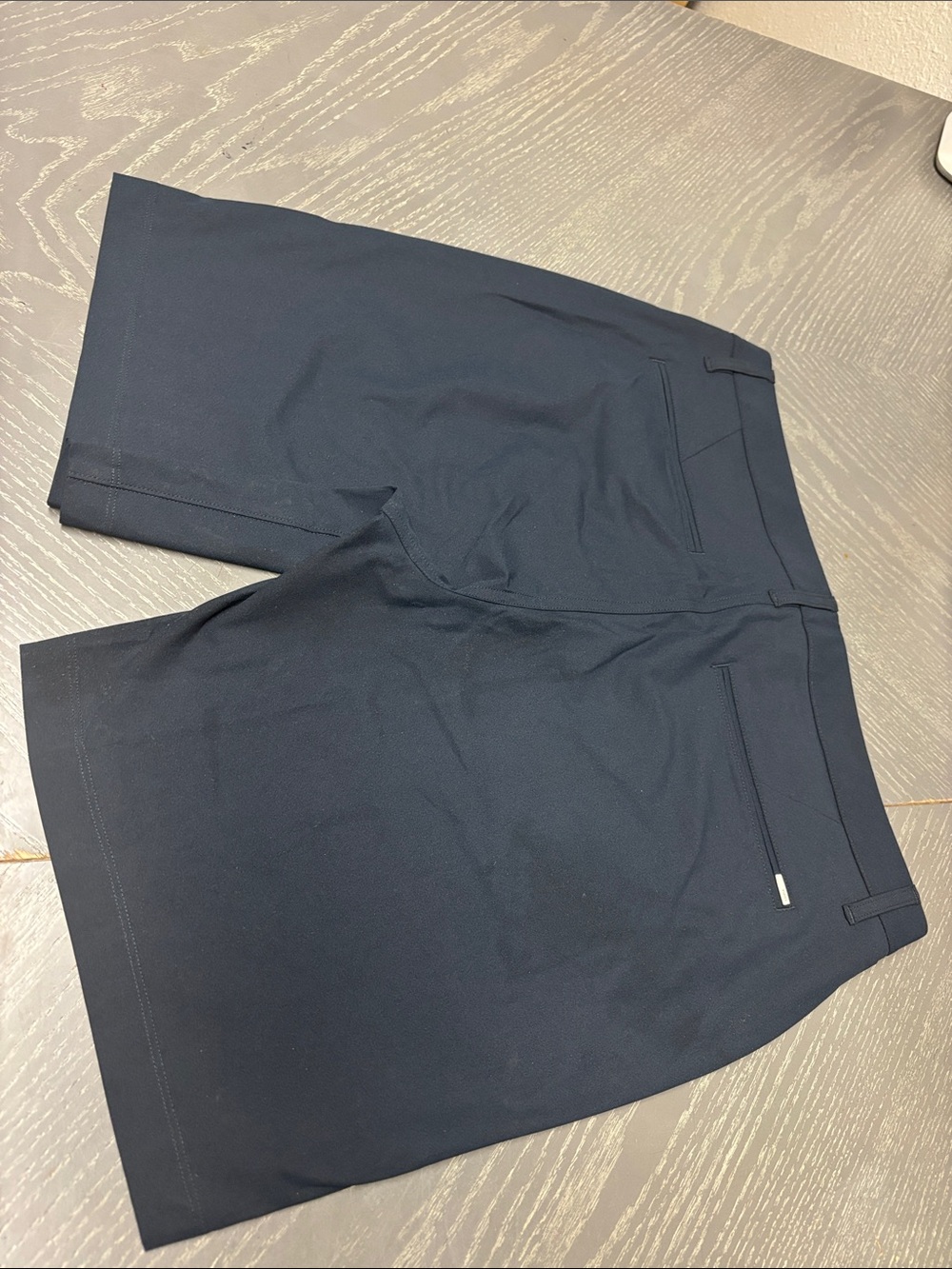 Vuori Men's Dark Navy Athletic Performance Shorts - Picture 3 of 3